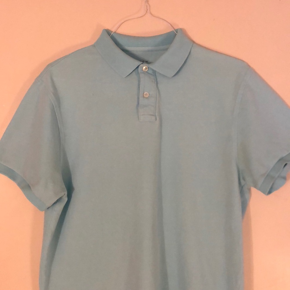 J Crew Vintage light blue polo